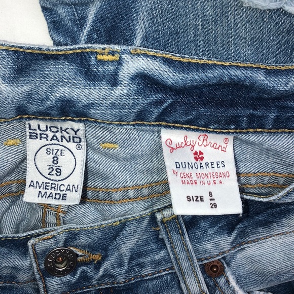 Lucky Brand, Lil Maggie button fly jeans - Picture 2 of 14